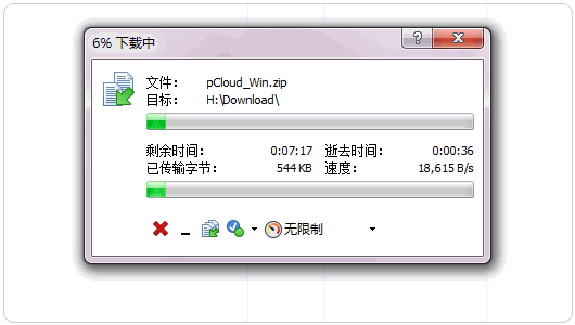 BudgetVM上传速度