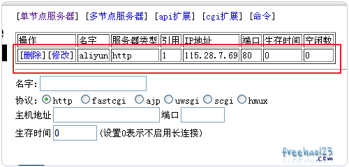 kangle点击提交