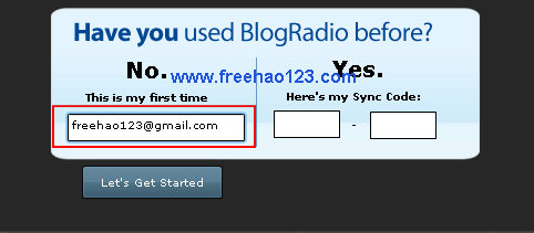 BlogRadio启动应用程序